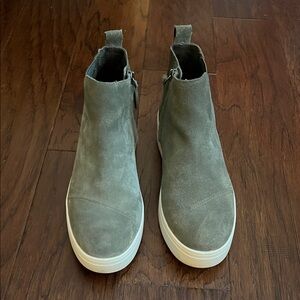 Toms Women's Suede Ankle Boots - Gray